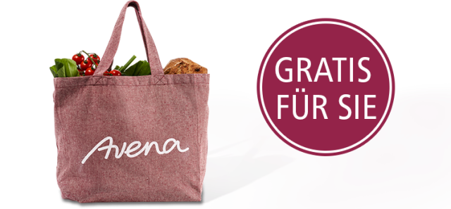 Schöne und praktische Avena Baumwolltasche