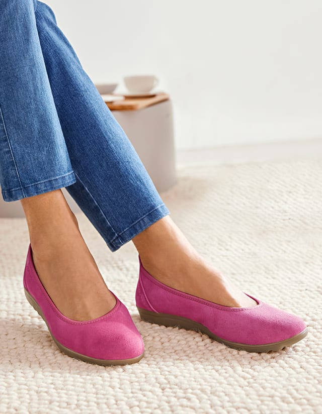 Hallux-Ballerina Supersoft in Pink