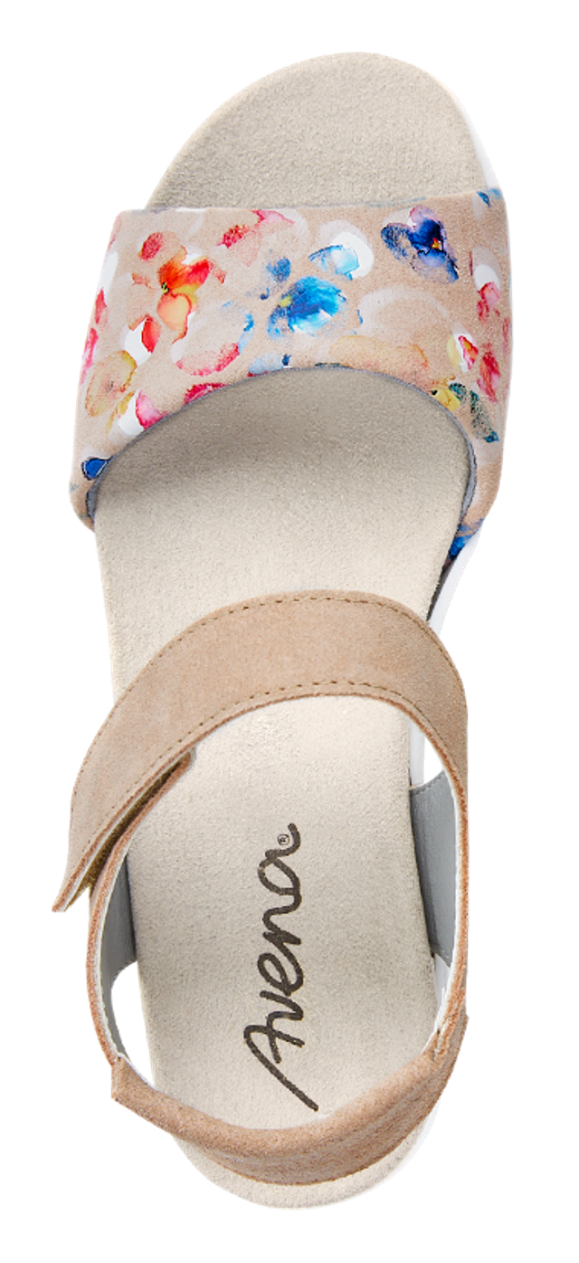 Hallux-Sandale Softriemen in beige und Hallux-Loafer Trittsicher in flieder.