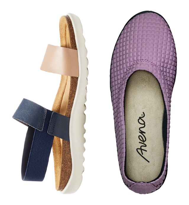 Kork-Sandale Zehenfreiheit und Hallux Softslipper. 
Sommerschuhe aus dem Sale.