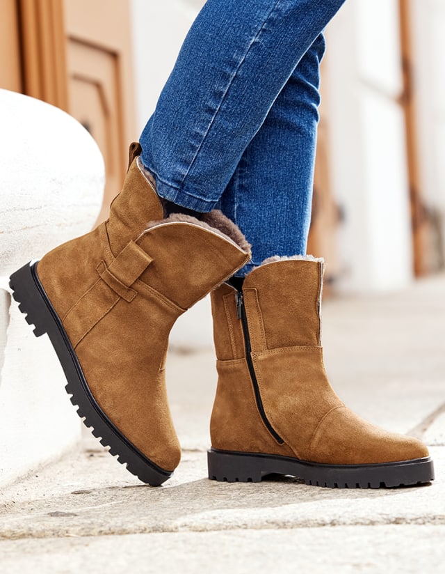 Hallux-Bootie Lammfell