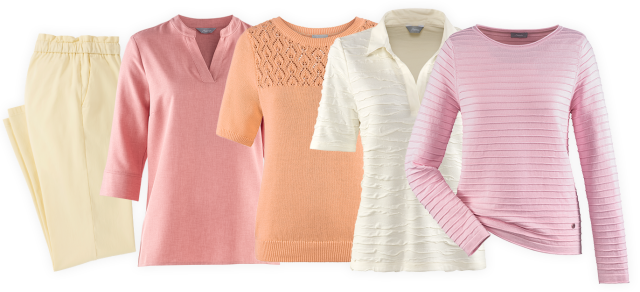 Auswahl schöner Damen-Mode