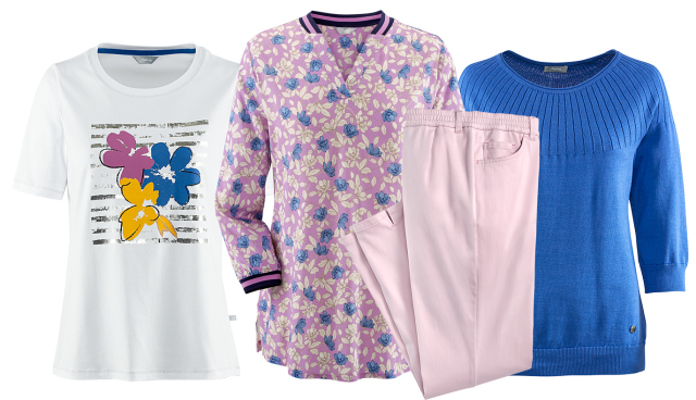 Auswahl an reduzierter Damenmode aus dem Sale-Angebot