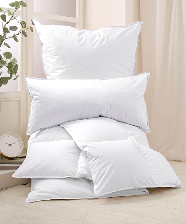 Daunen-Federn-Kopfkissen