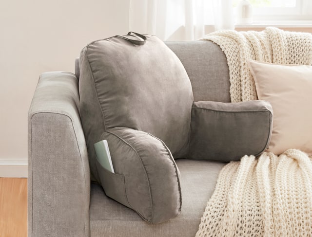 Rückenstützkissen mit Armlehne