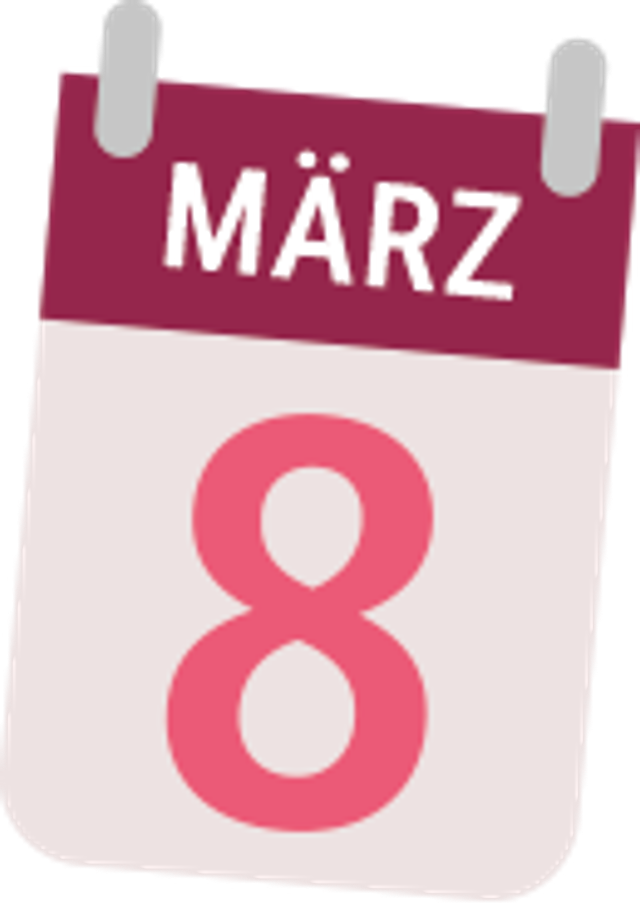 8. März ist Weltfrauentag 8. März ist Weltfrauentag