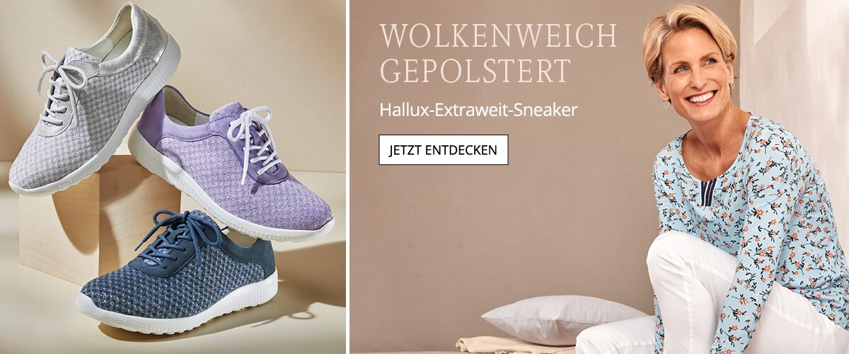 Hallux-Extraweit-Sneaker | Avena