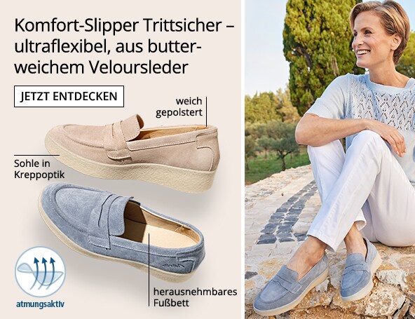 Komfort-Slipper Trittsicher | Avena
