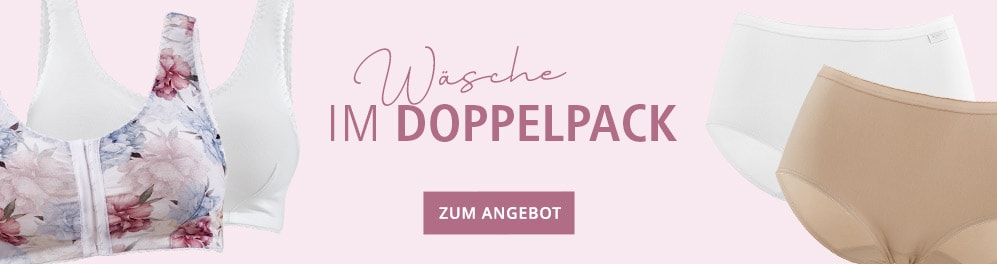 Doppelpackangebote Slip & BH