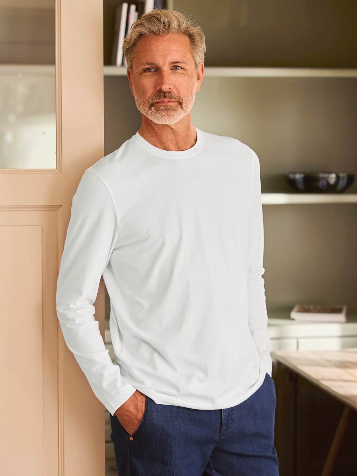 Thumbnail - Langarm-Shirt Baumwolle