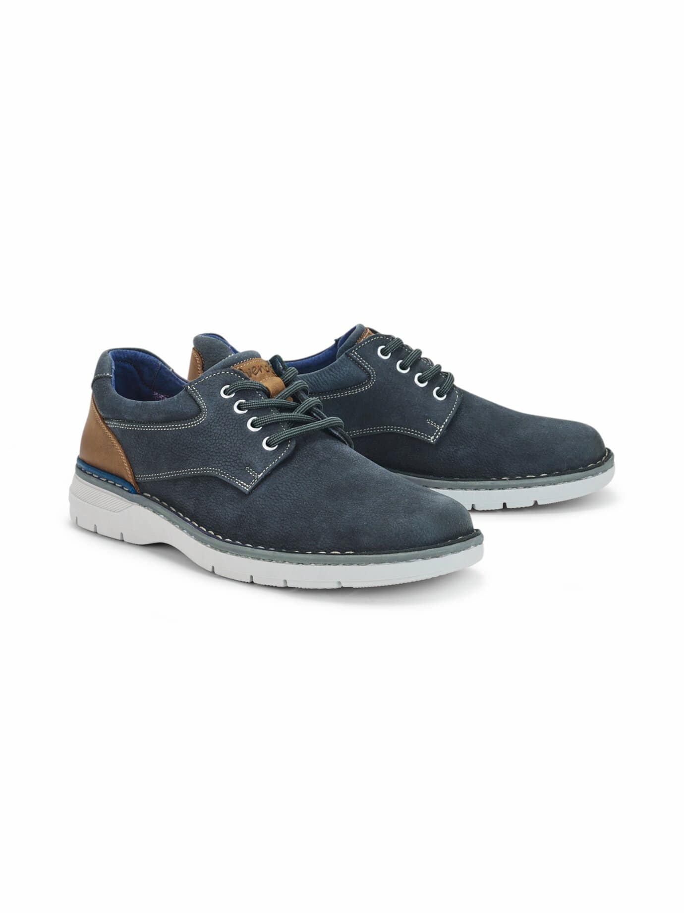 Freizeitderby Bequemweite - Blau - male - Size: 40