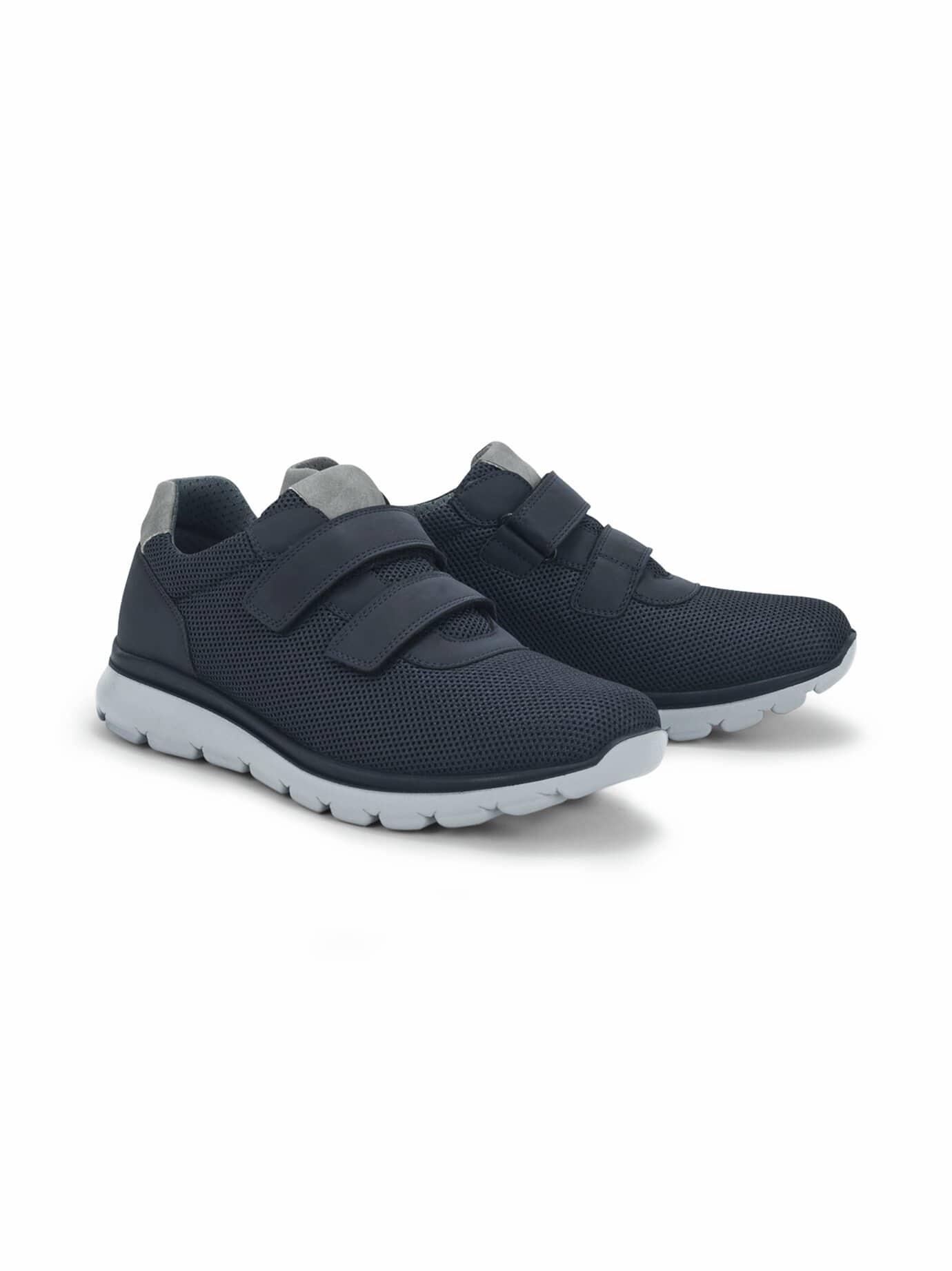 Hallux Doppelklettschuh - Blau