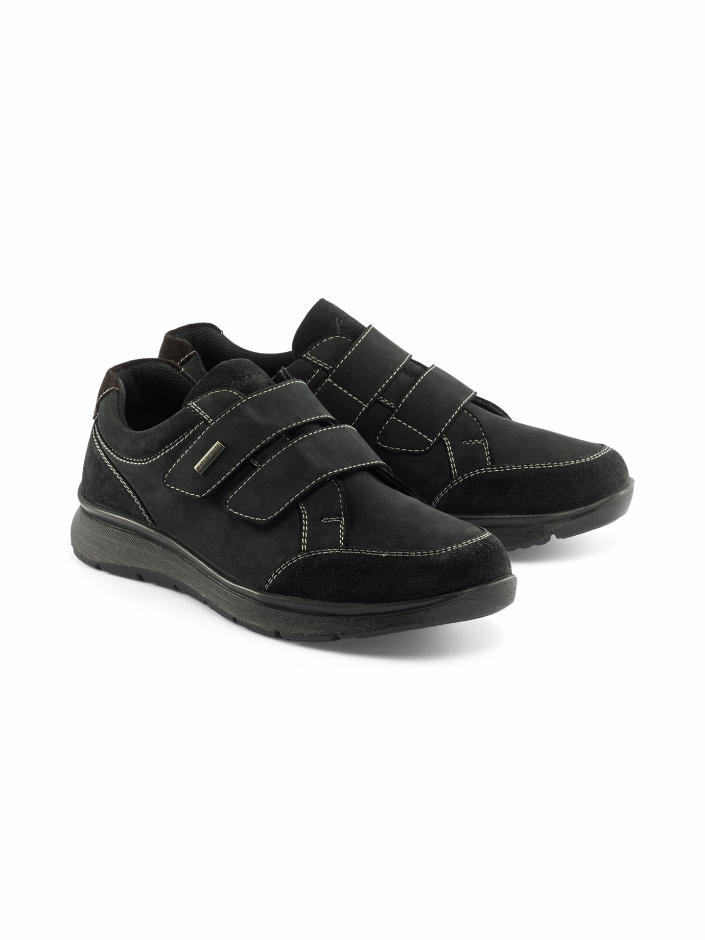 Aquastop Klettsneaker Blau