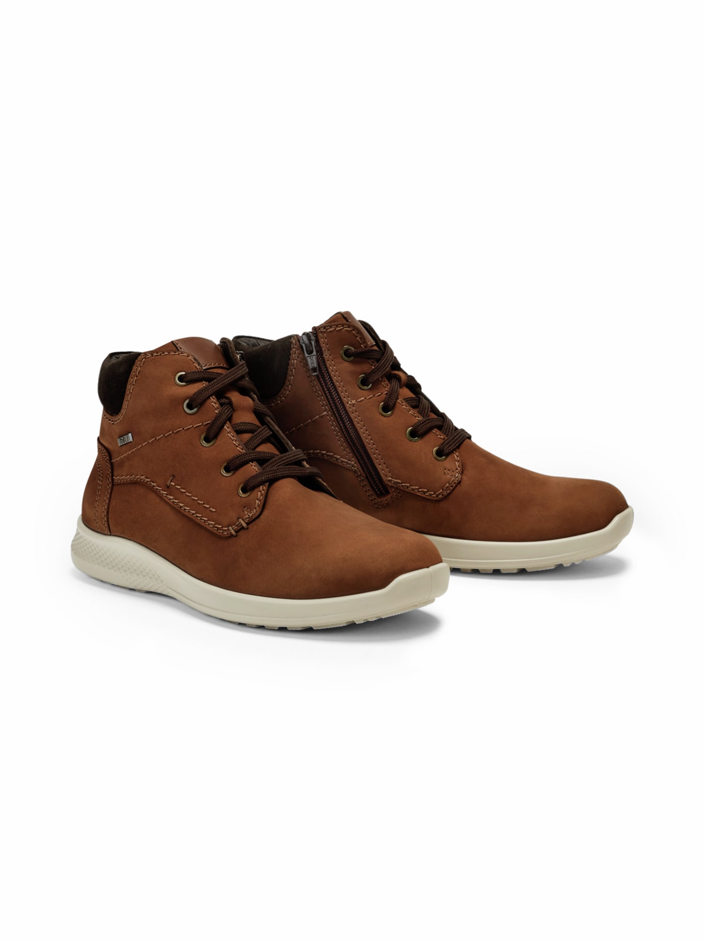 Jomos-Bequem Bootie Wasserdicht Cognac