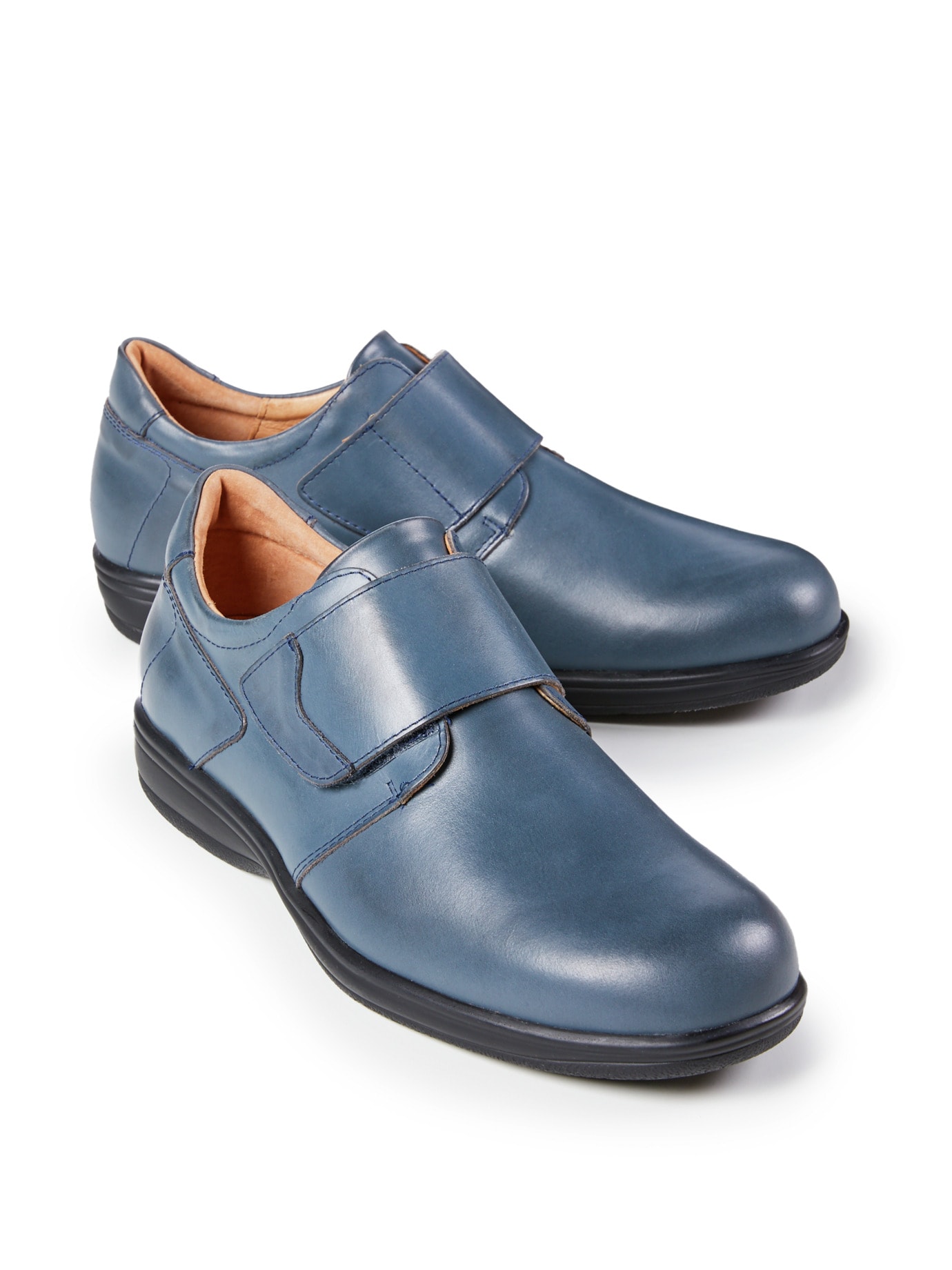 Hallux-Klettschuh Flexibel Blau