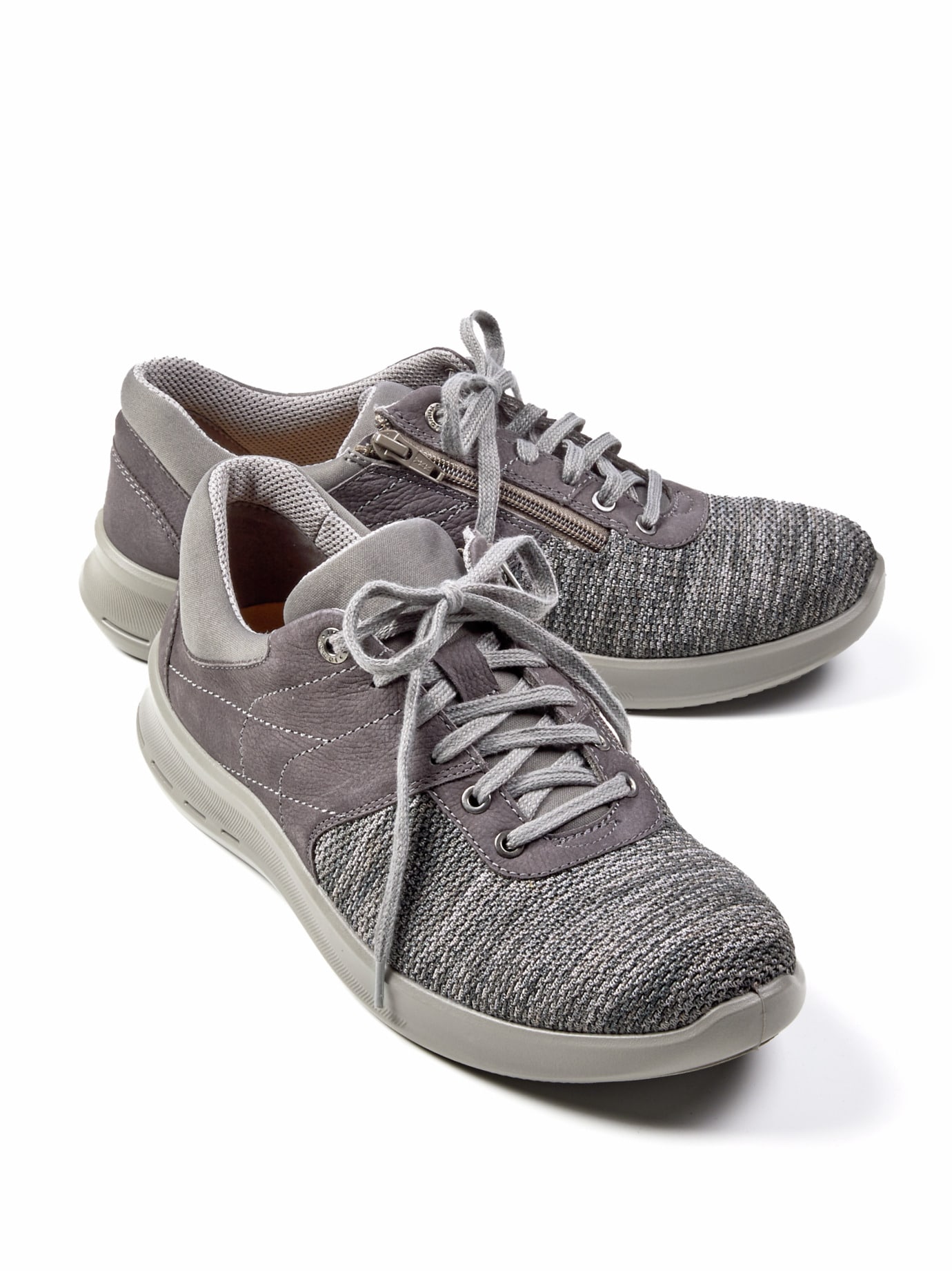 Hallux-Sneaker Bequemweite Grau