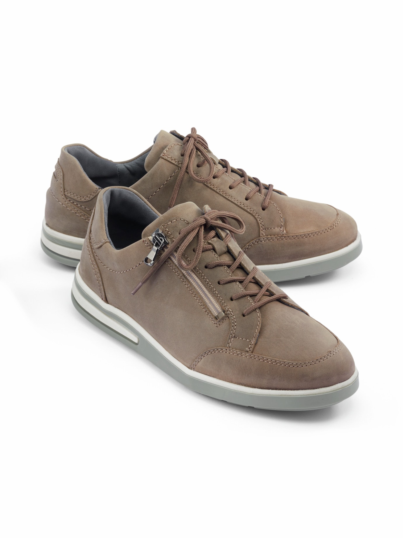 Waldläufer-Schnürer Extraweit Beige