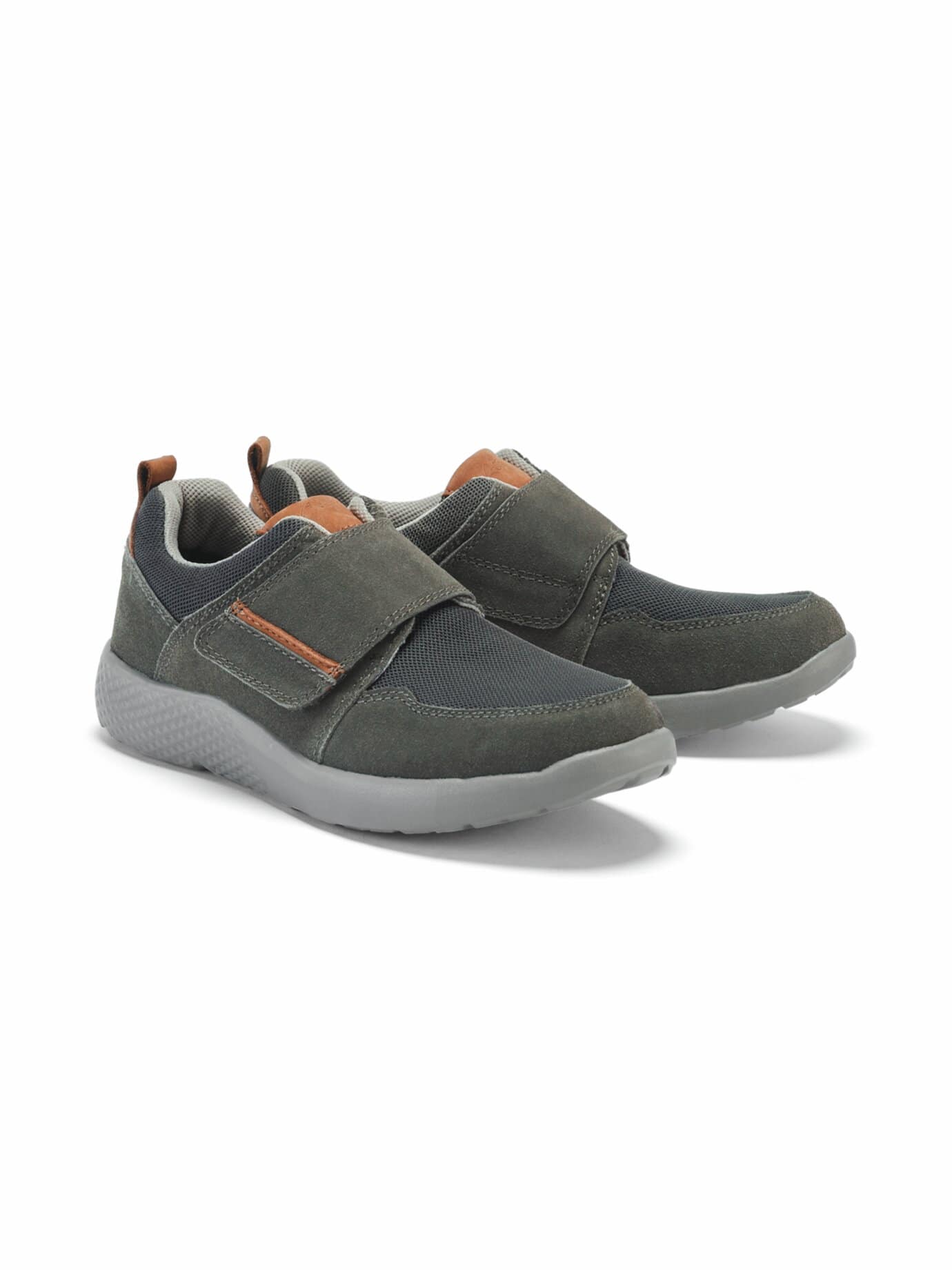 Hallux Klettschuh Extraleicht - Grau - male - Size: 44