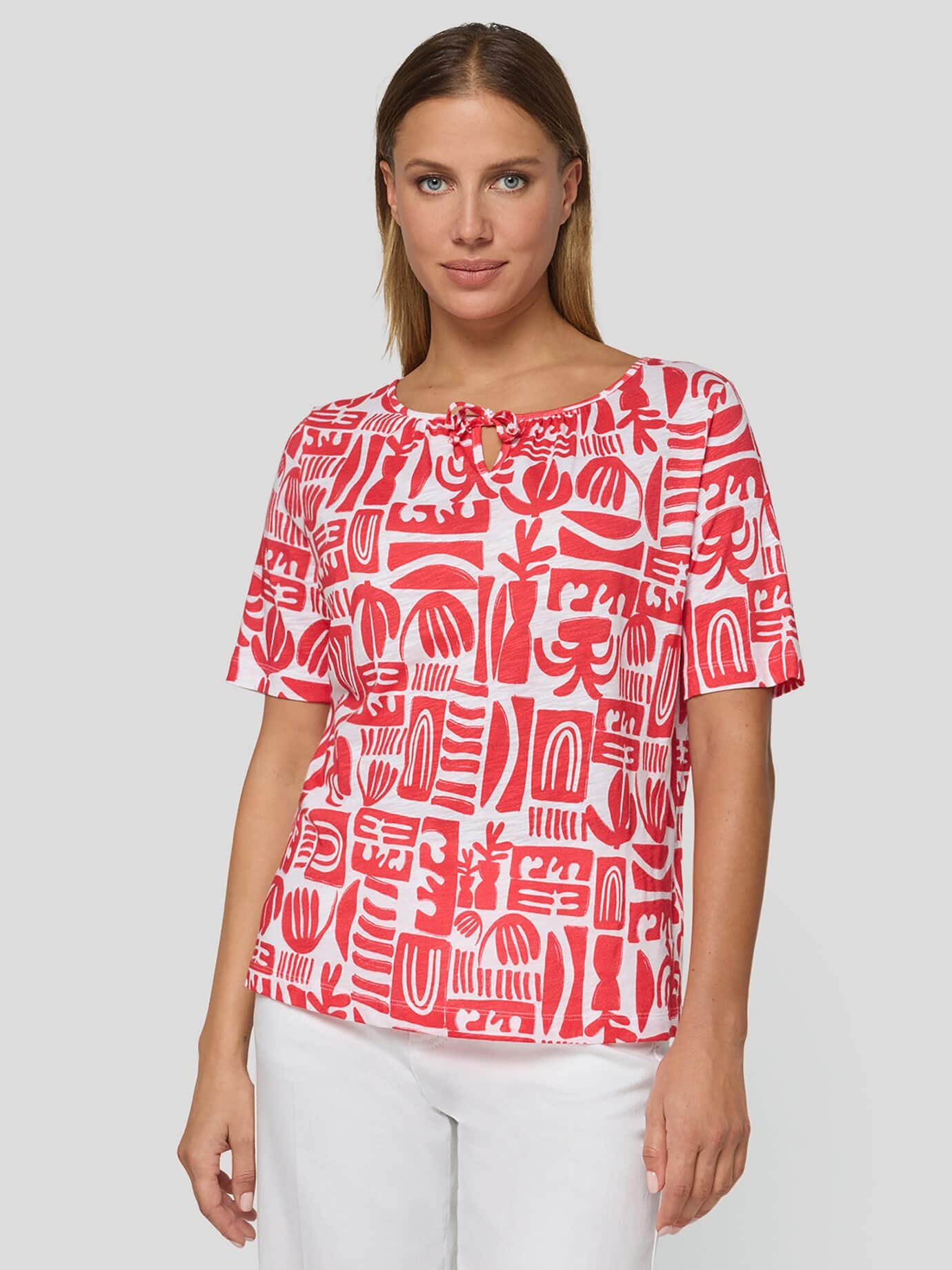 Blusen-Shirt la dolce vita - Koralle - female - Size: 40