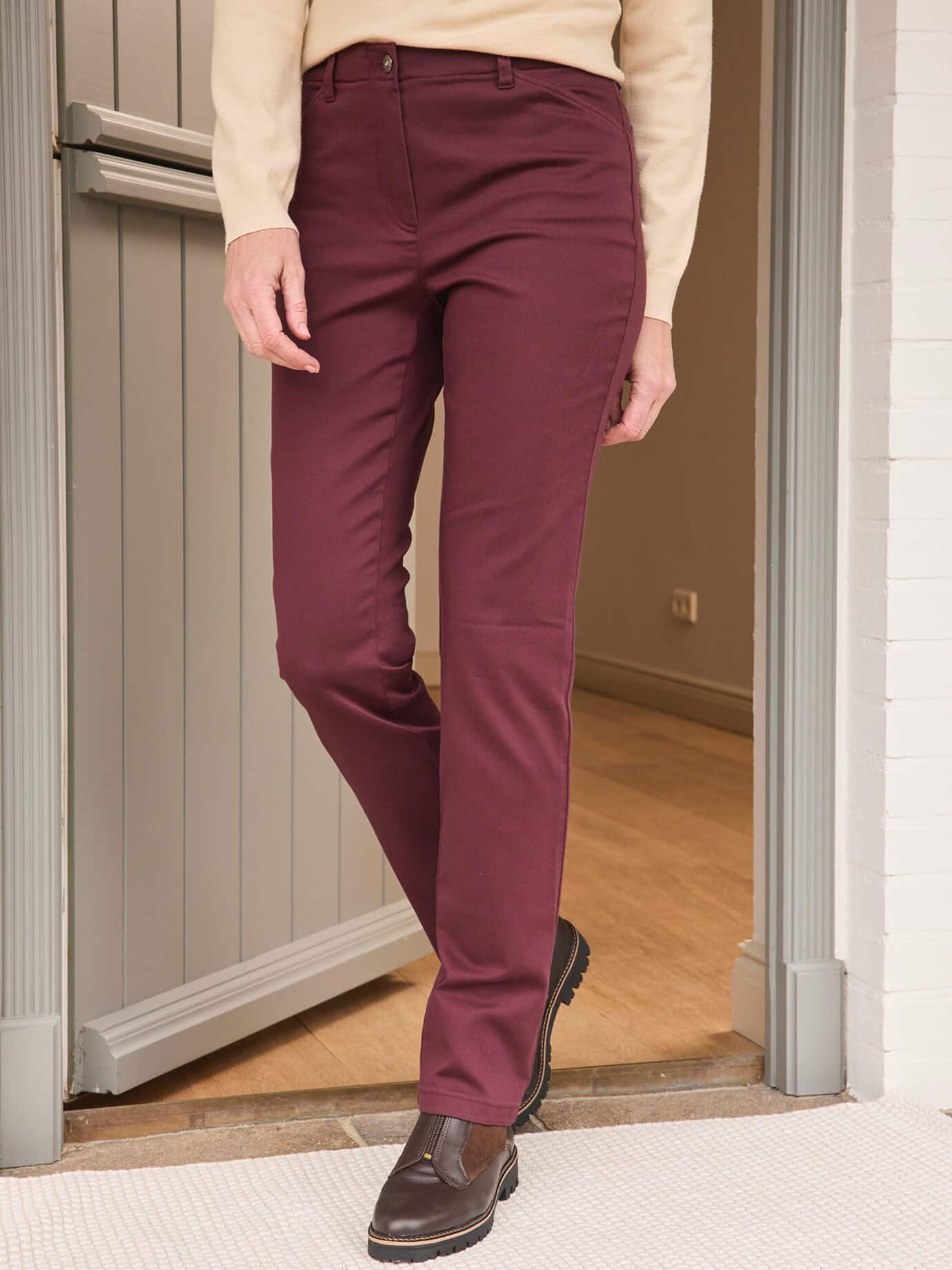 Bequembundhose Thermowärme - Bordeaux - female - Size: 44