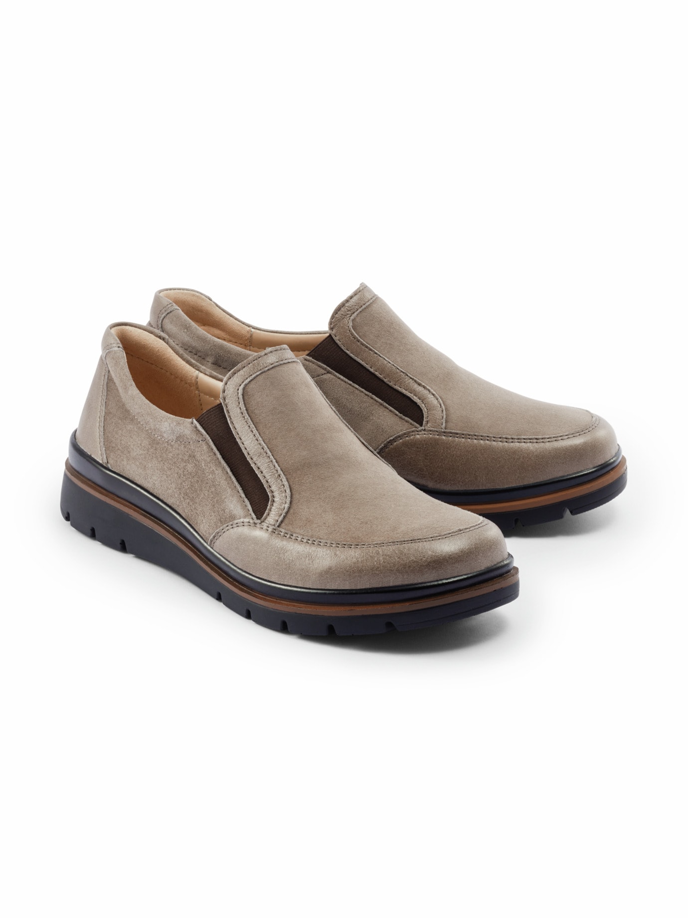 Hallux-Slipper Luftpolster Beige