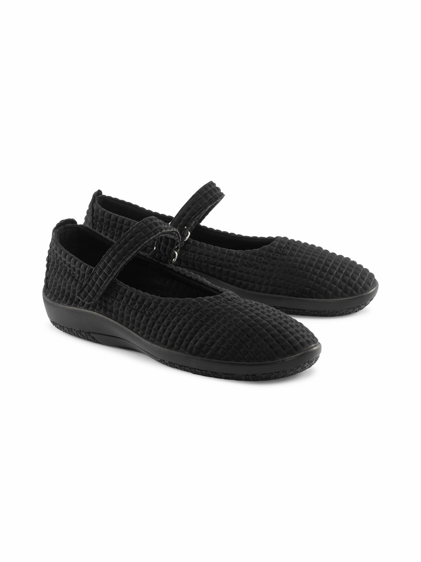 Hallux-Softslipper Mary Jane Schwarz