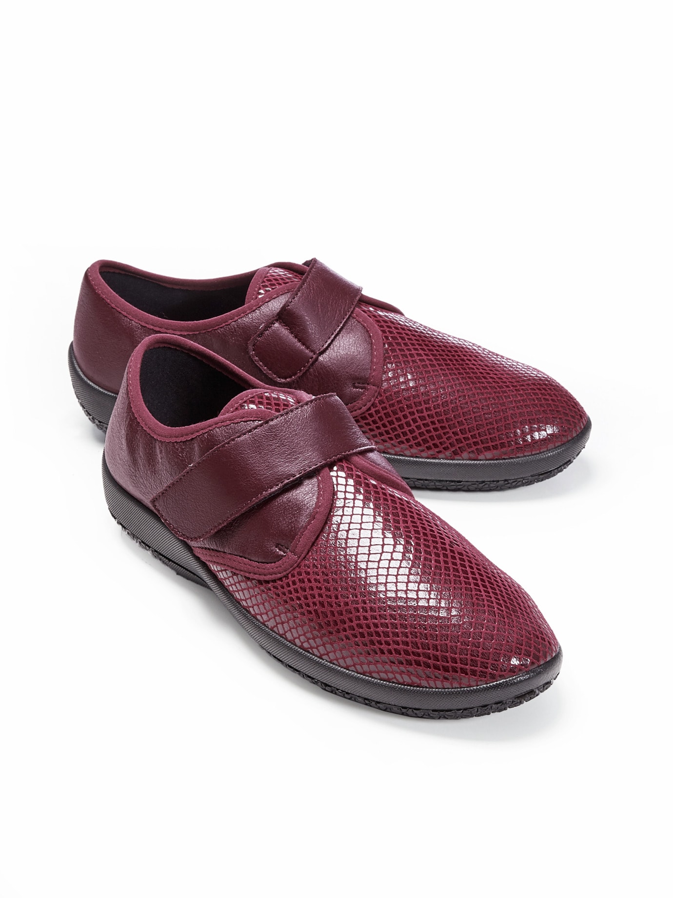 Hallux-Klettslipper Ultraleicht Bordeaux