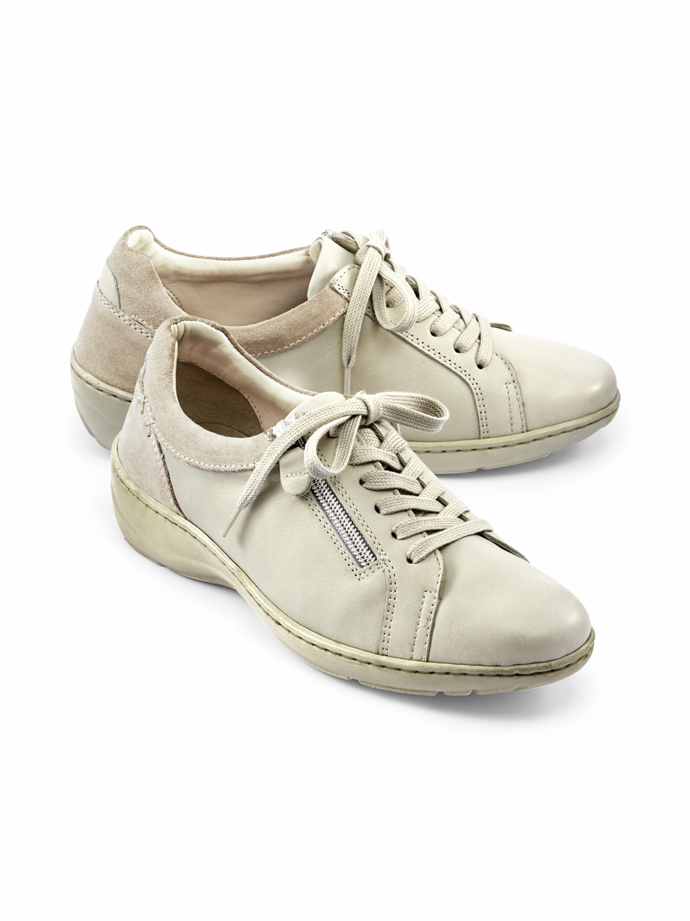Reißverschluss-Schnürer Flex Beige