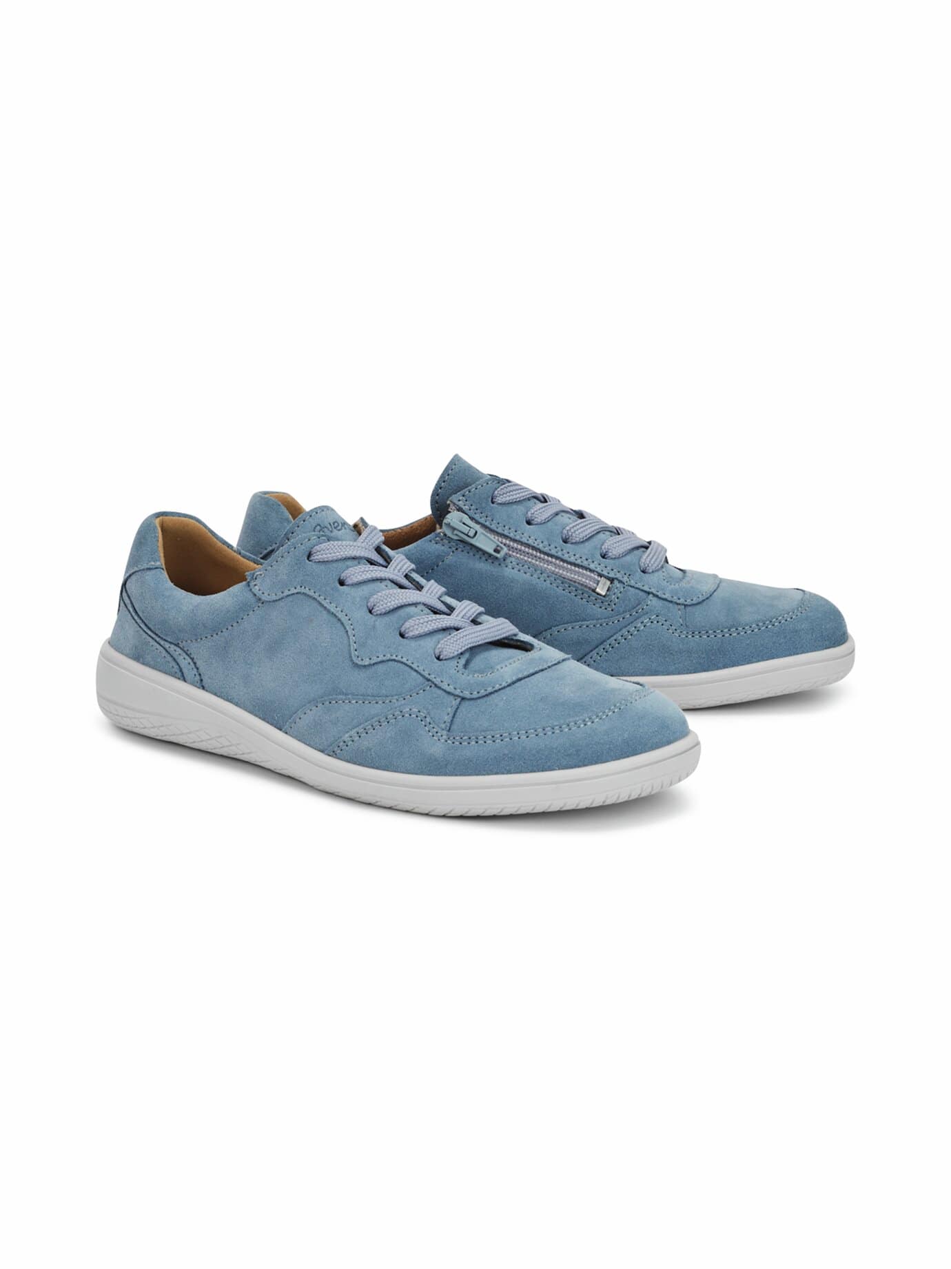 Naturform-Schnürer Velours - Blau