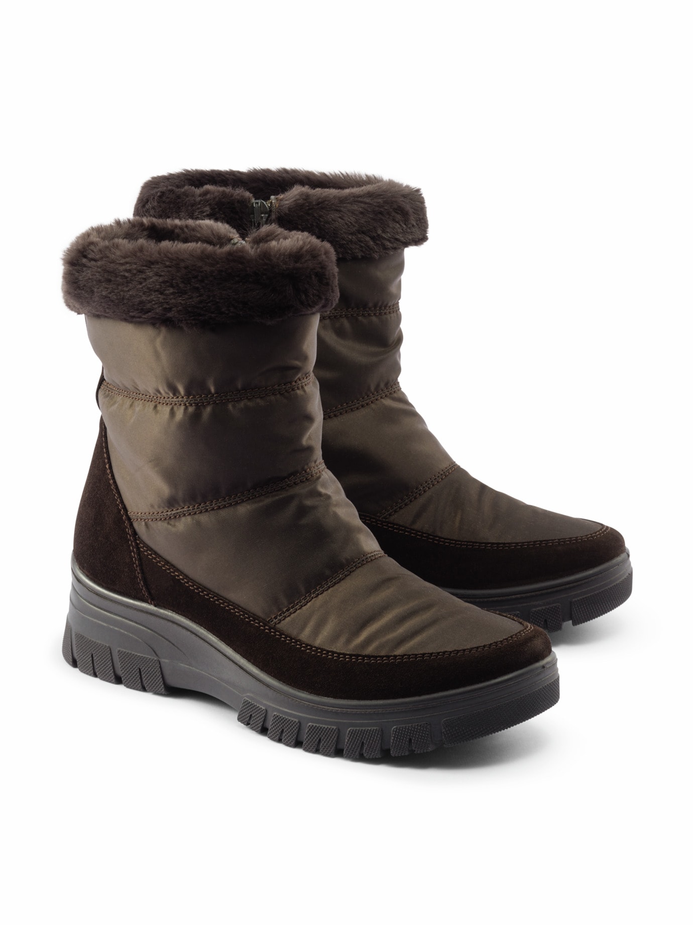 Aquastop-Stiefel Wetterfest Braun