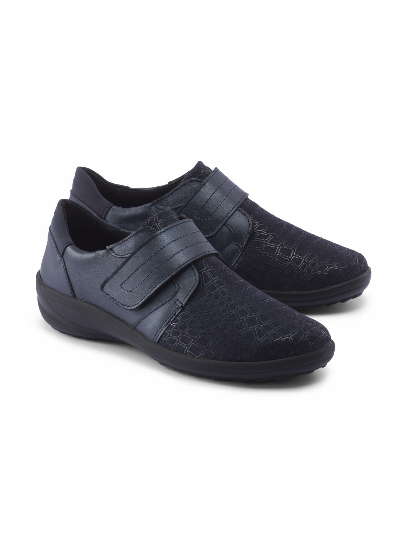 Hallux-Klettslipper Supersoft - Blau