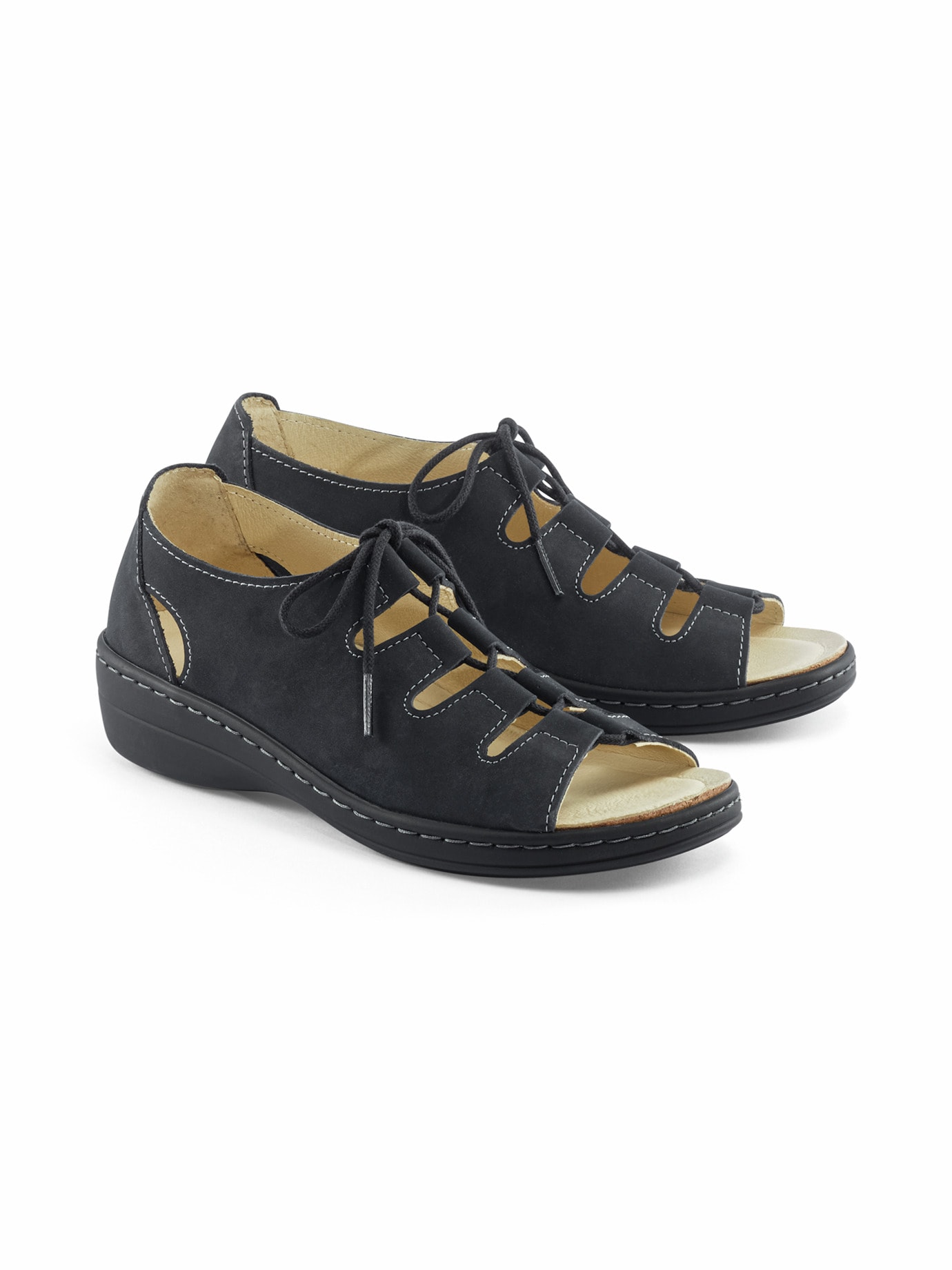 Sandalenschuh-Komfortweite Blau