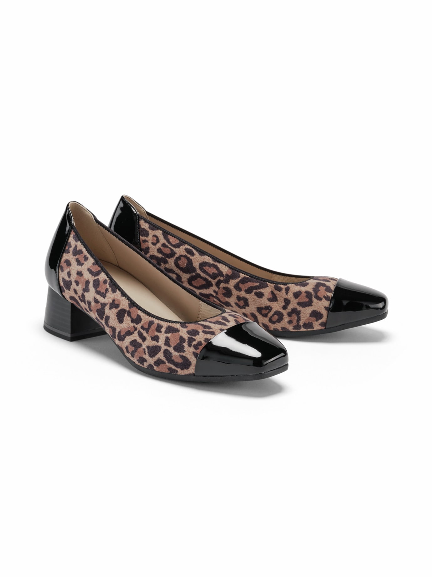 Hallux-Pumps Coco Leoprint