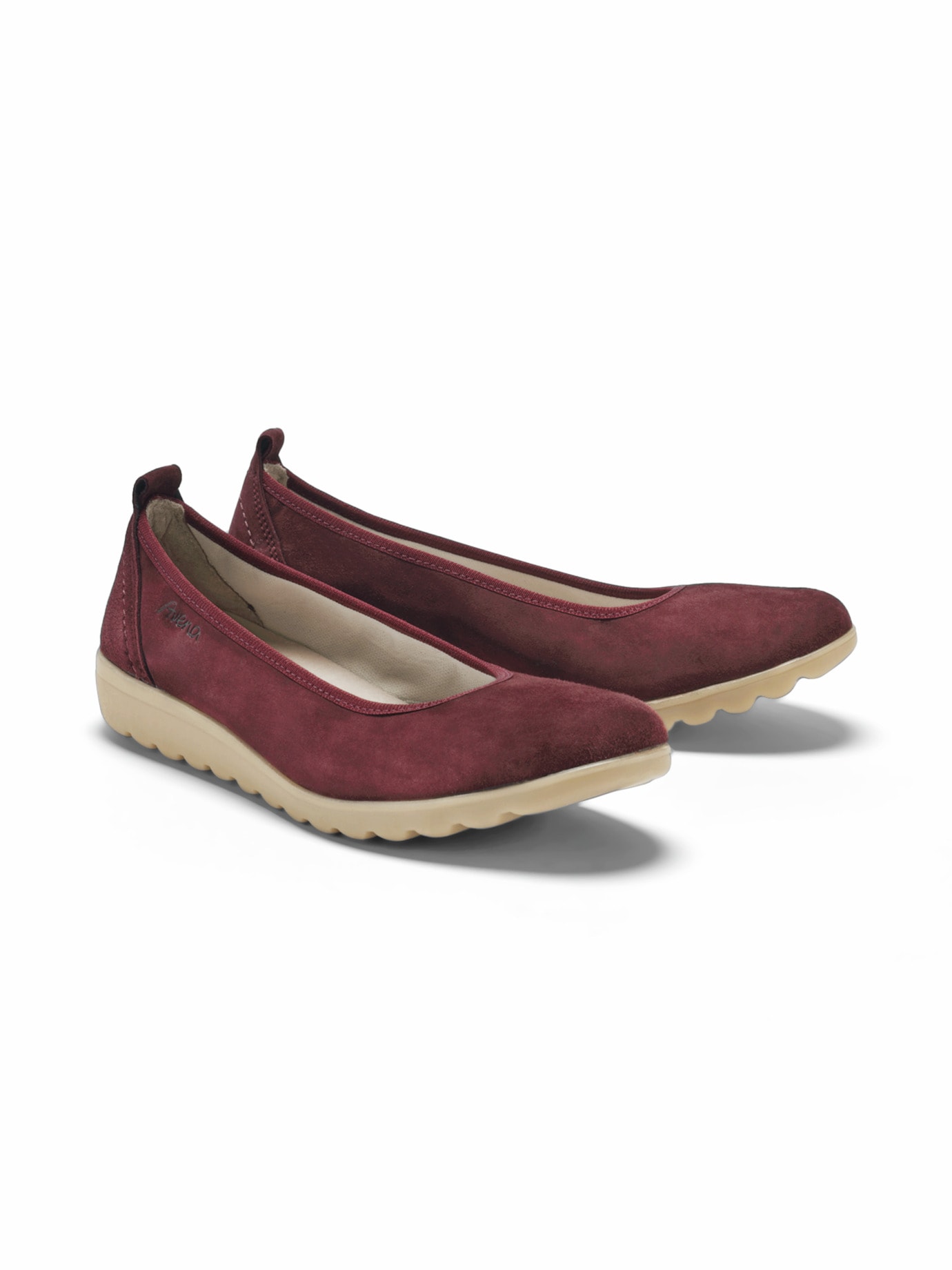 Hallux-Ballerina Supersoft Weinrot