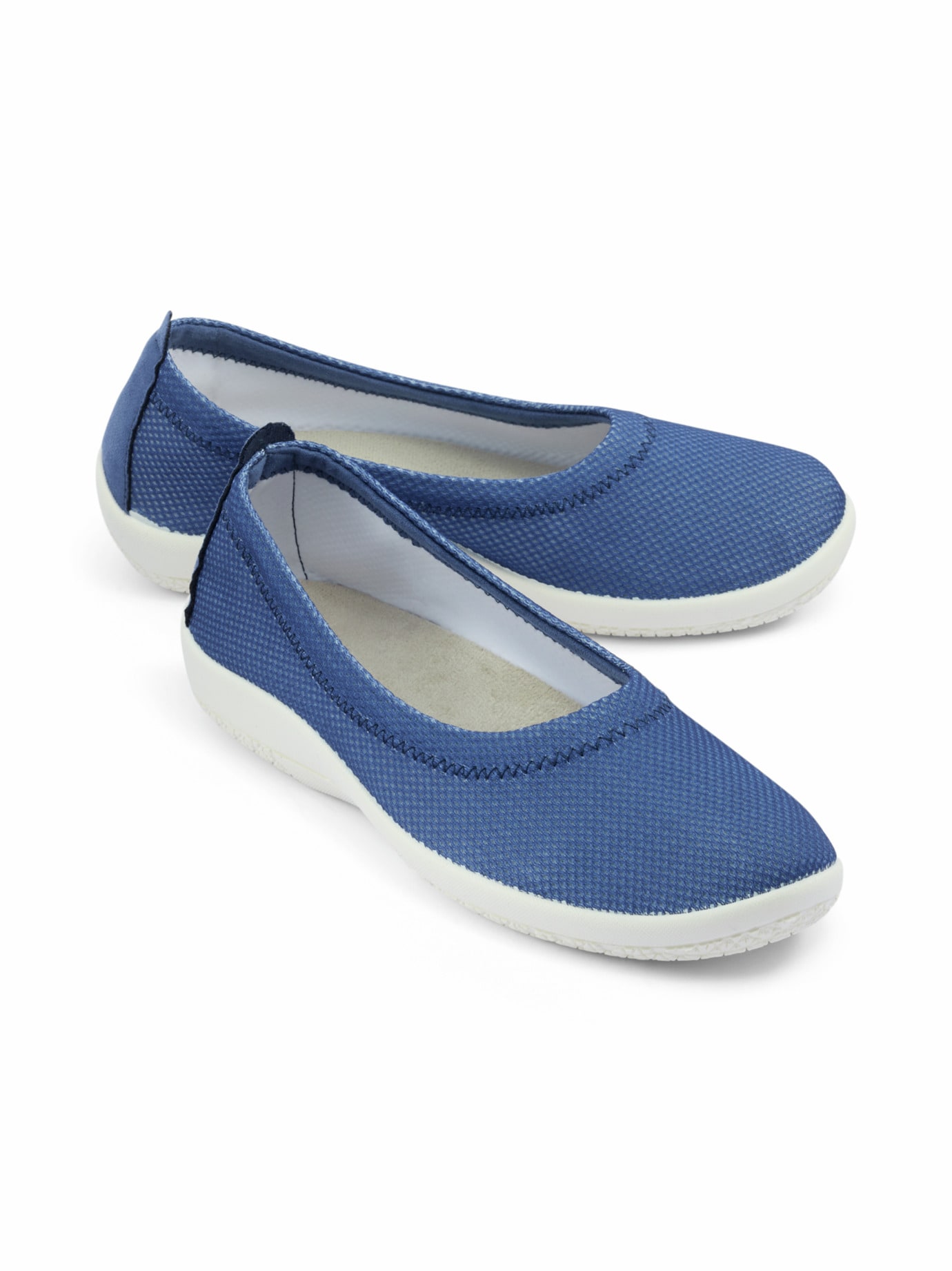 Hallux-Softslipper Sommerleicht Blau