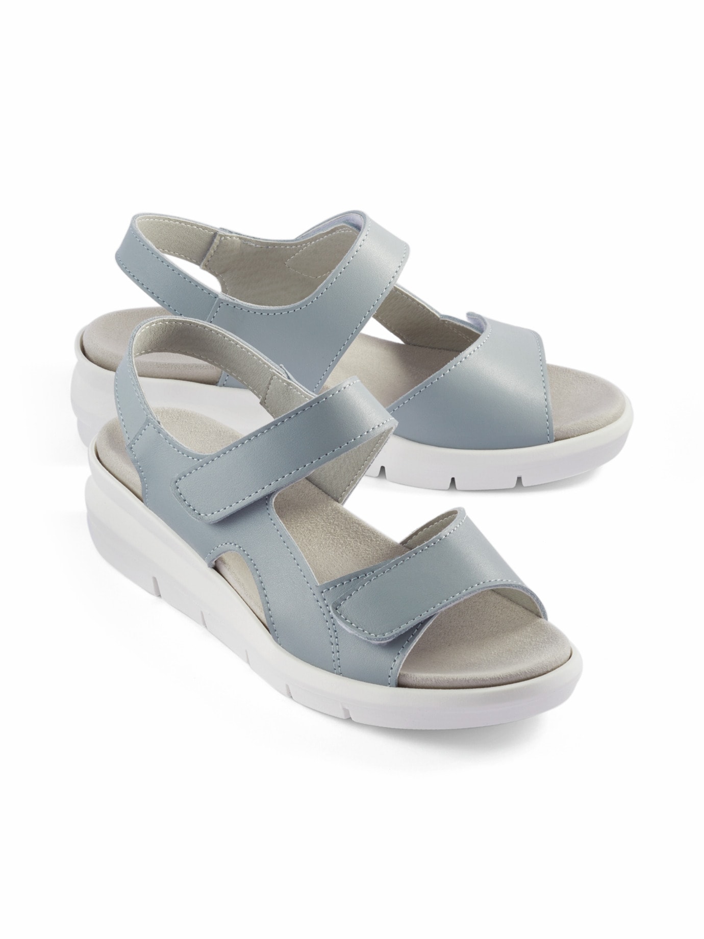 Multiklett-Sandale Balance Hellblau