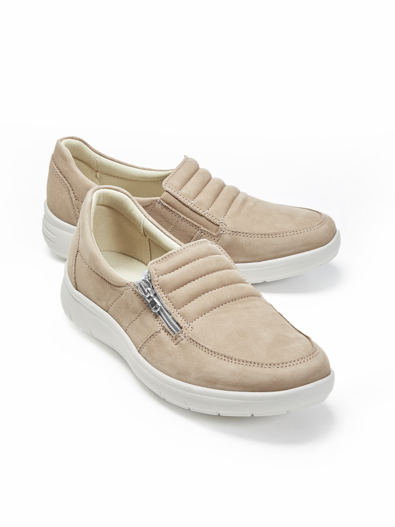 Bequem-Slipper Schrittdämpfer Beige