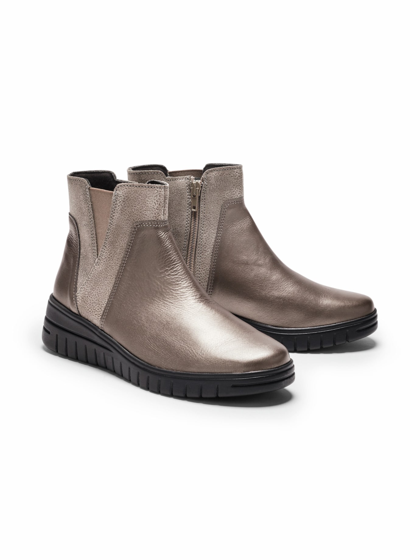 Hallux-Stiefelette Luftpolster Gold