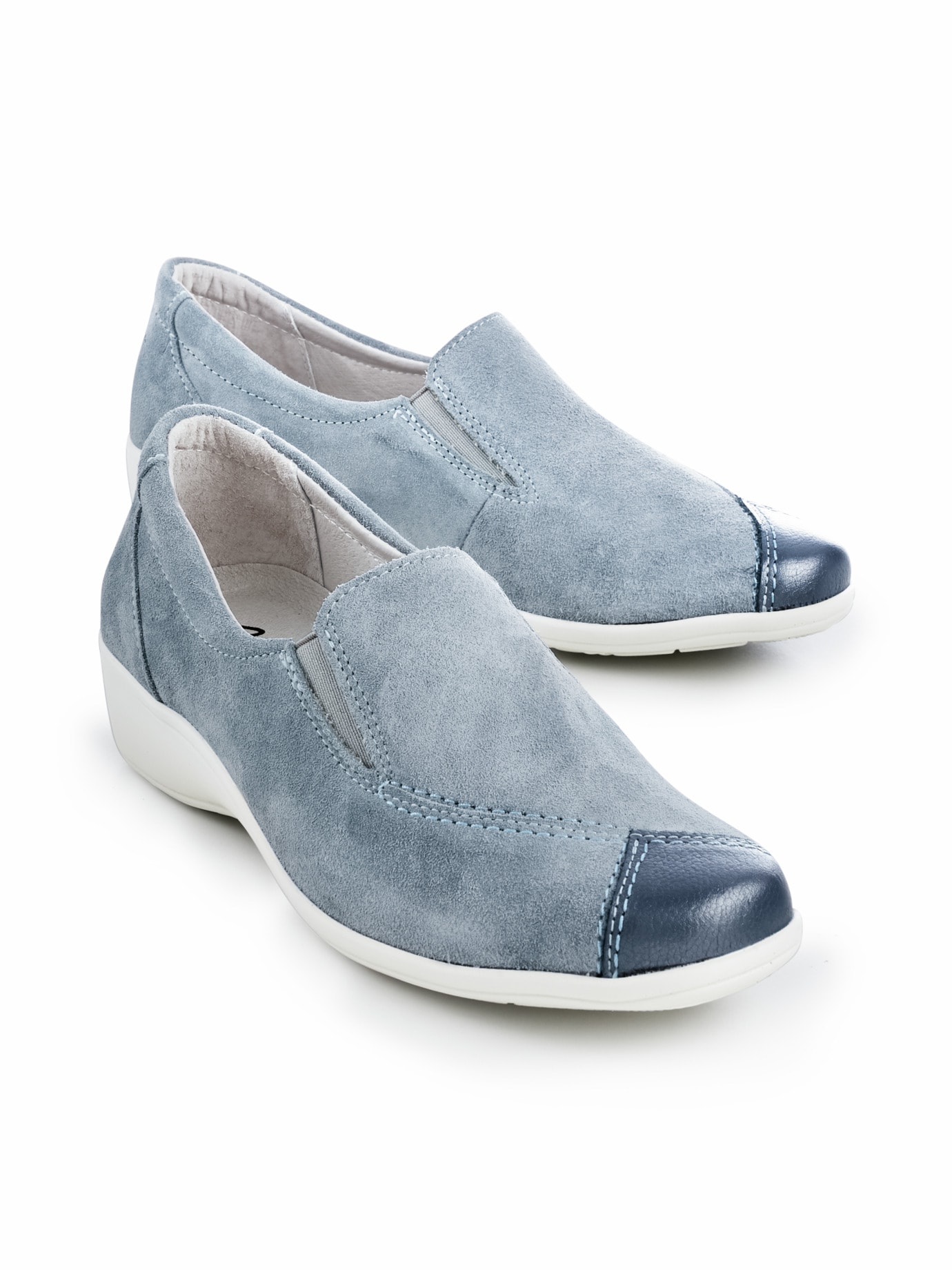 Leichtbequem-Slipper Hellblau