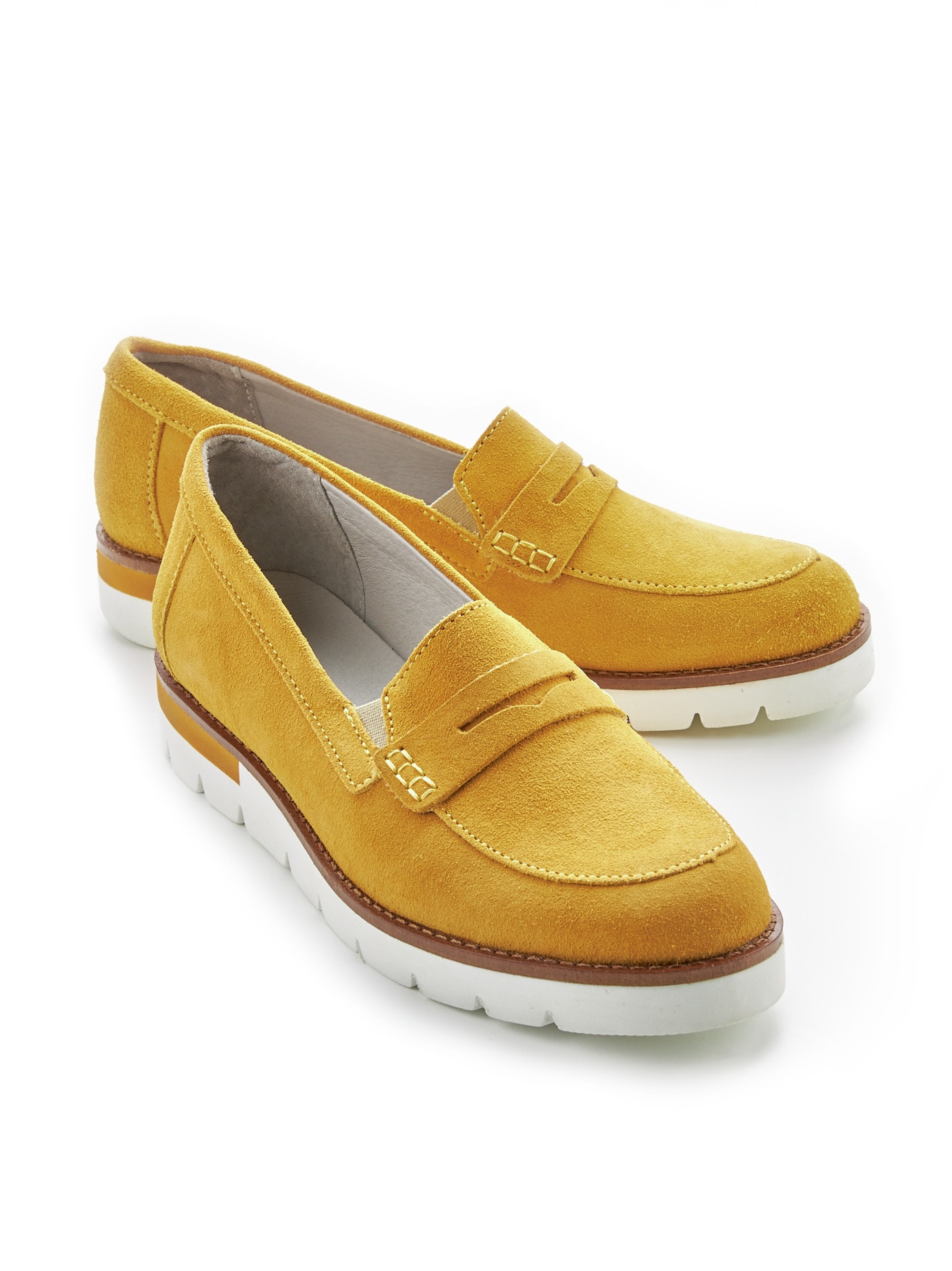 Bequem-Slipper Supersoft Ocker