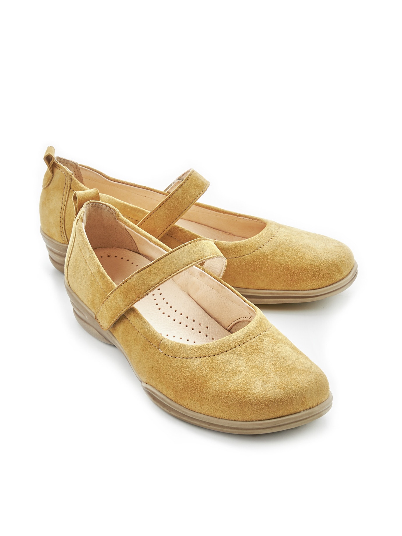 Hallux-Schuh Natur Gelb