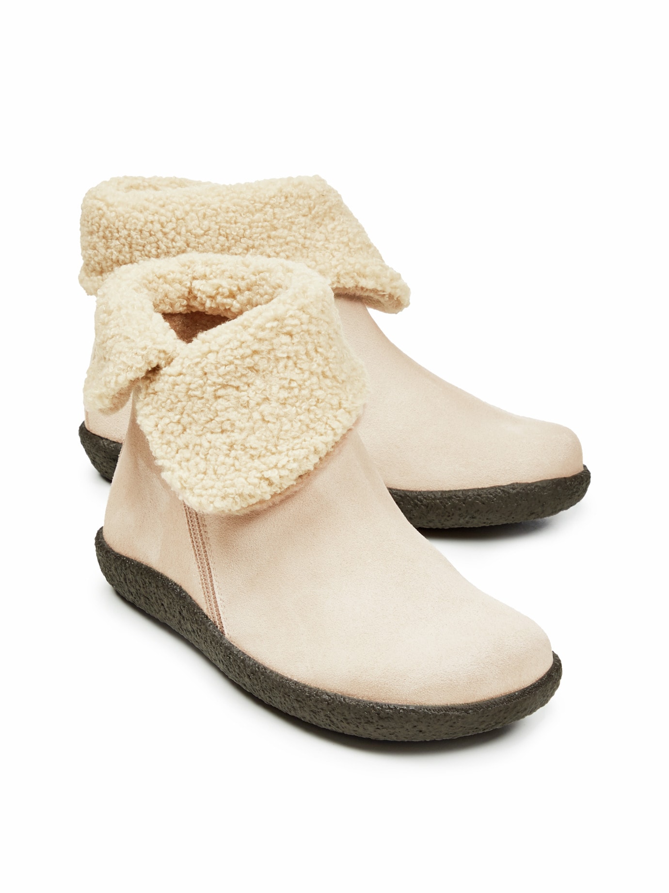 Schlupfbootie Naturform Offwhite