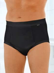 Herren-Sicherheitsslip Plus Schwarz