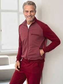 Freizeitjacke Ultraleicht Dunkelrot