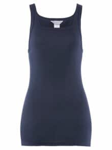 Baumwoll-Unterhemd Marine