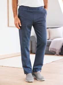 Jersey-Haushose Thermowärme Marine