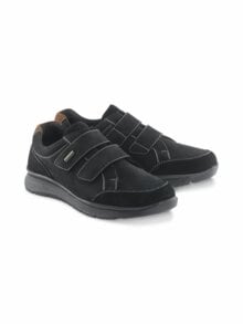 Aquastop Klettsneaker Schwarz