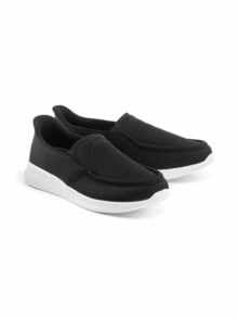 Hallux Ultraleicht Schlupf Slipper Schwarz