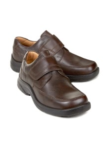 Jomos-Extraweit-Klettschuh Braun