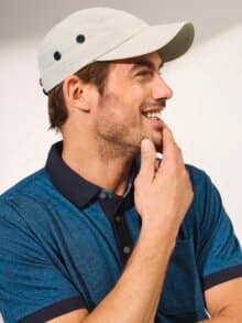 Sonnenschutz-Kappe Hellgrau